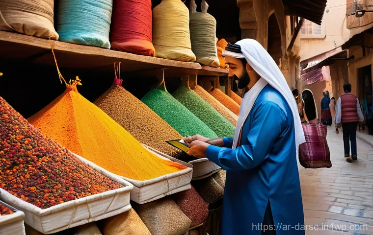 시민 참여형 빅데이터 활용의 이점 - **Prompt:** A bustling, vibrant smart city in an Arabian setting at golden hour. Citizens of diverse...